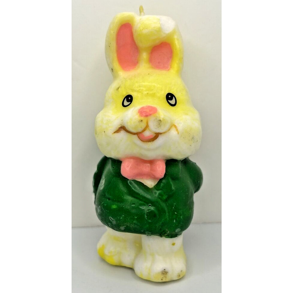 Vintage Decorative Easter Rabbit‎ Candle 4" SKU H373